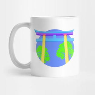 Cyber shrine Mug